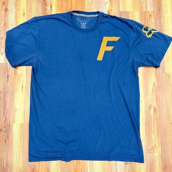 Men's Fox Racing Active Tech Regular Fit T-Shirt Size Large - Picture 2 of 7